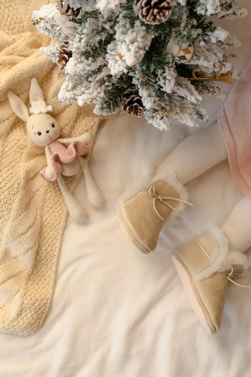 Vòng hoa Giáng sinh ngoài trời