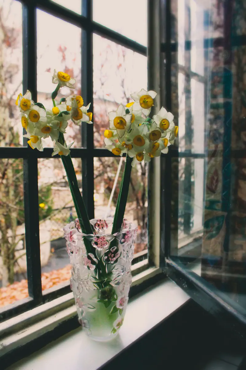 Hoa lily giả thanh lịch